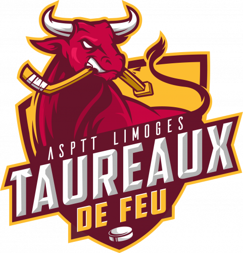 Logo ASPTT LIMOGES LES TAUREAUX DE FEU